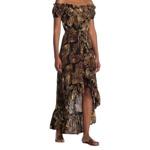 Tiare Hawaii Brooklyn High Low Maxi Dress NWT